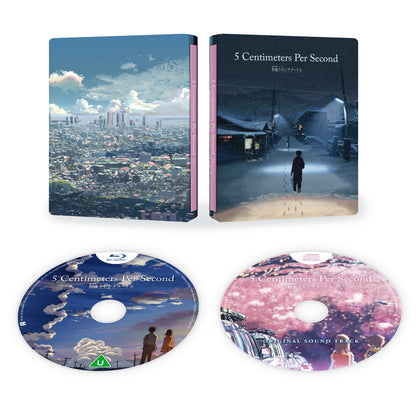 5 Centimeters Per Second - Blu-ray+CD Steelbook Collector's Edition