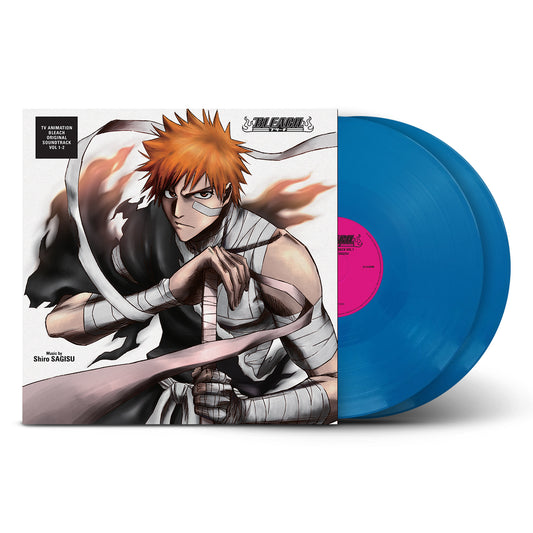 Bleach Original Soundtrack - 2 x 12"  translucent blue vinyl LP