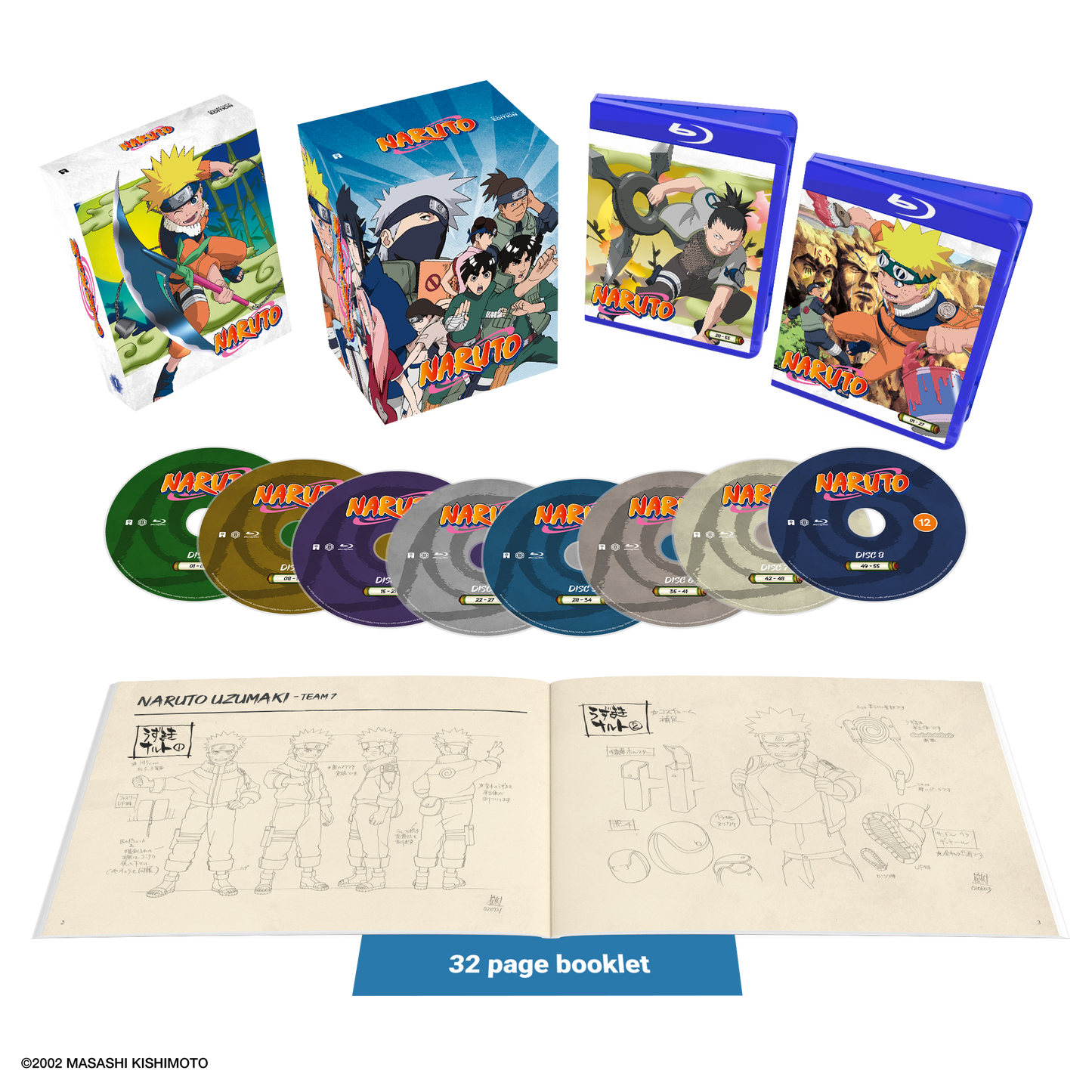 NARUTO - Blu-ray Collector's Edition Set 1 (with AllTheAnime.com exclusive storage box)