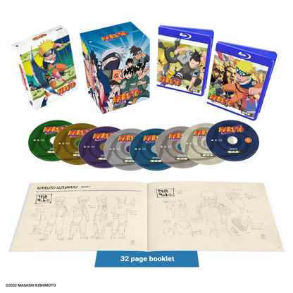 NARUTO - Blu-ray Collector's Edition Set 1 (with AllTheAnime.com exclusive storage box)